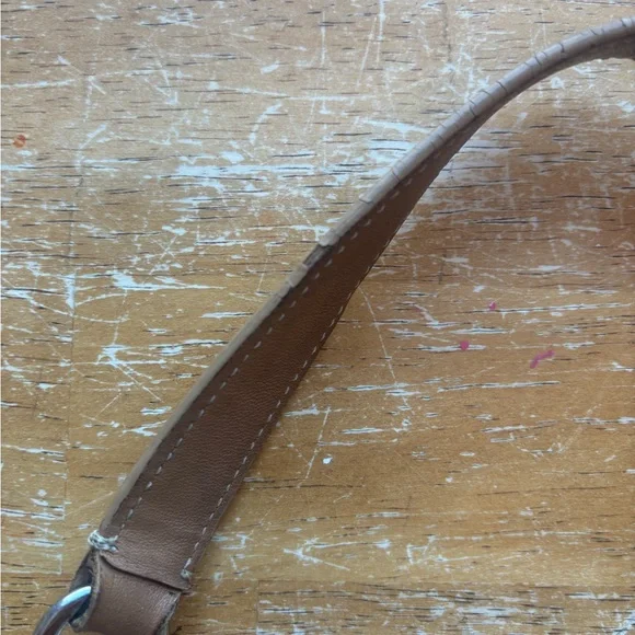 Coach Hamptons 7542 Camel Leather Shoulder Bag - Picture 14 of 15